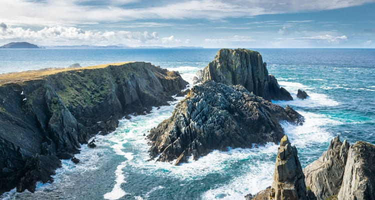 Singlereise nach Nordirland - Klippen Malin Head