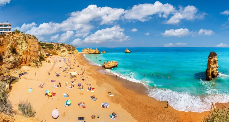 Singlereise nach Portugal - Strand Dona Ana