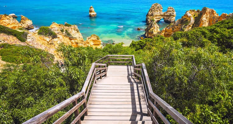 Singlereise nach Portugal - Strand in Lagos