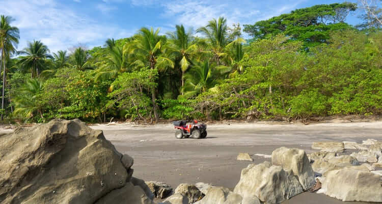 Singlereise nach Costa Rica - Quadtour am Dschungelstrand