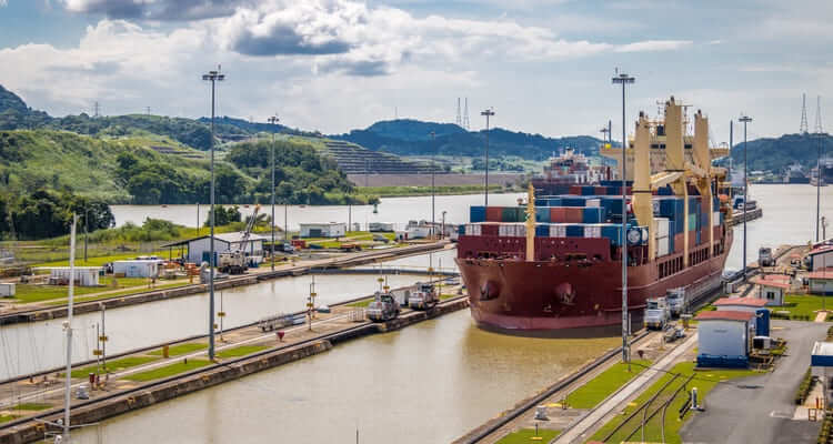 Singlereise nach Panama - Panama Kanal-Schleuse