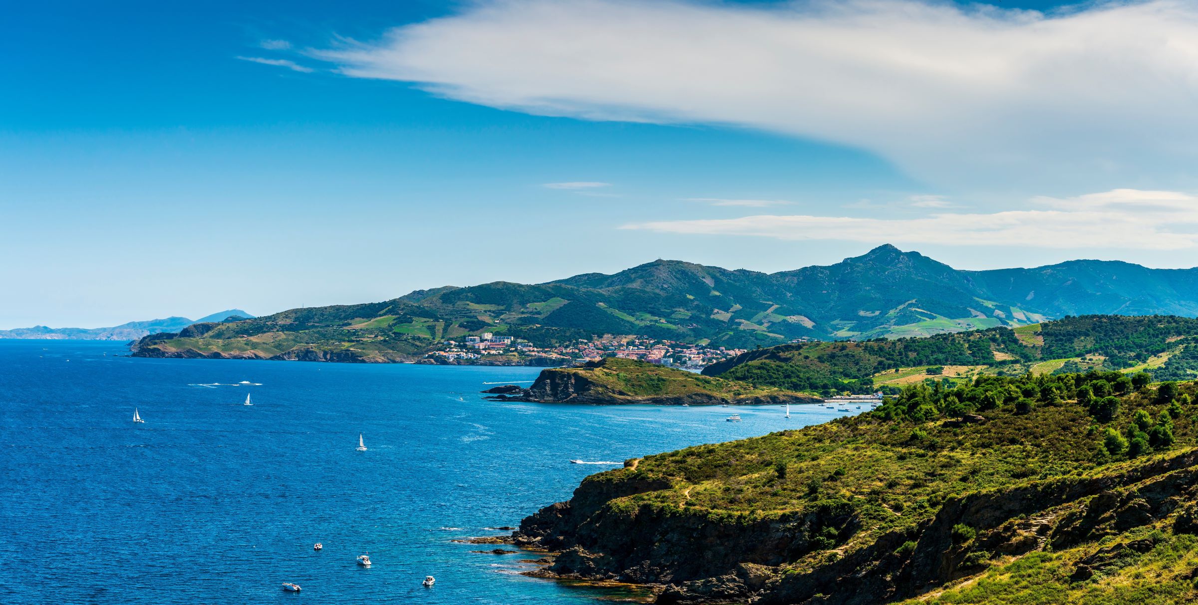 Die wildromantische Cote Vermeille entdecken auf der adamare Singlereise Languedoc