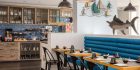 Das Frühstücksrestaurant im Best Western Hotel Canet Plage auf der adamare Singlereise Languedoc