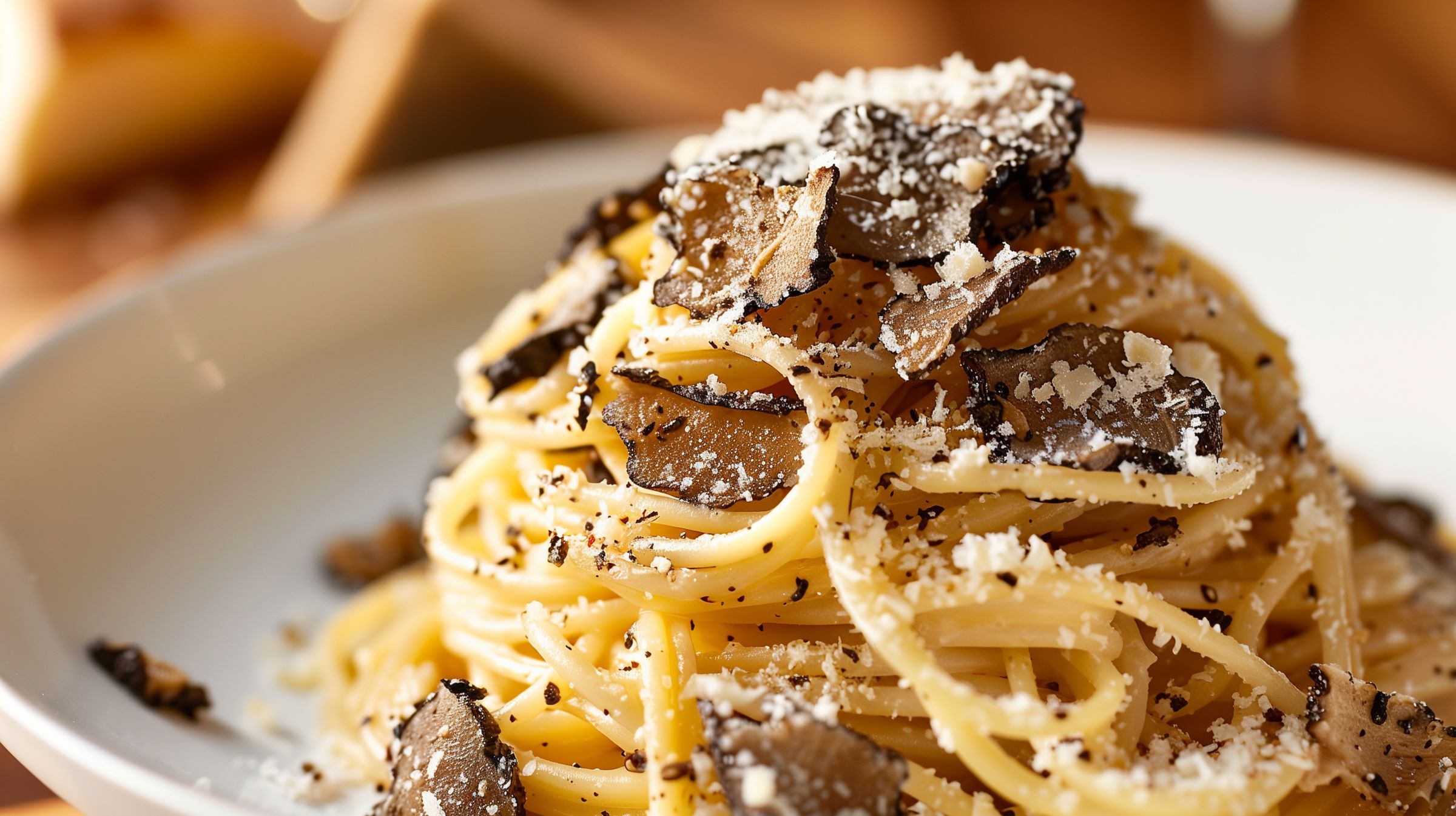 Kulinarische Genuesse wie Trueffelpasta erwarten die Gäste auf der adamare Singlereise nach Venetien
