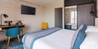 Sehr geschmackvoll eingerichtete Zimmer im Best Western Hotel Canet Plage auf der adamare Singlereise Languedoc