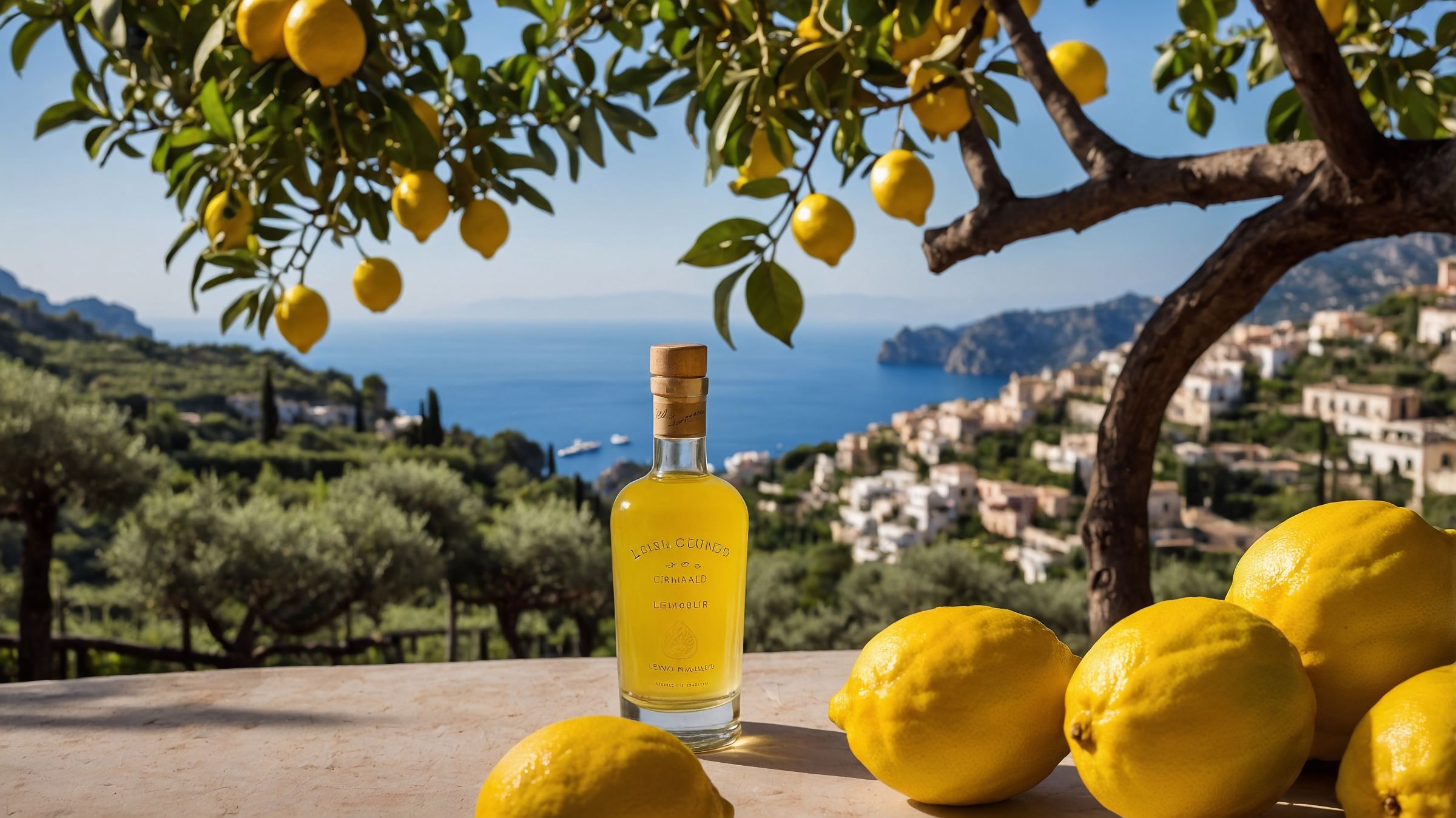 Der Zitronenlikoer Limoncello wird natuerlich auch verkostet auf der Singlereise Kampanien bei adamare Singlereisen