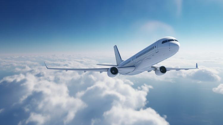 Flugzeuge im Abflug von der adamare Singlereise