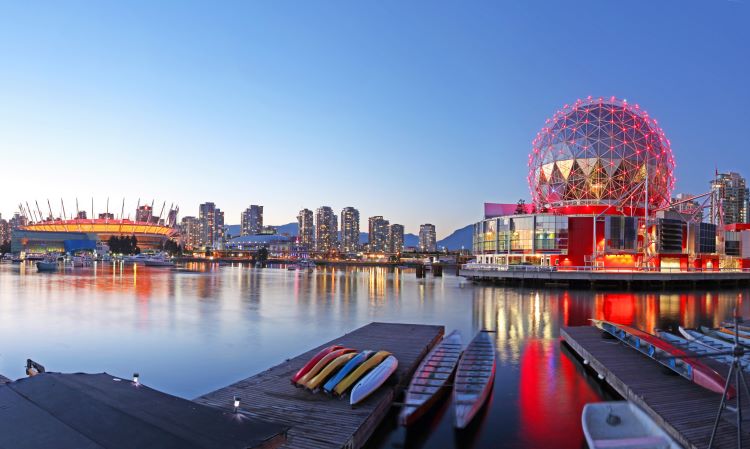 Vancouver ist eine tolle Metropole mit direktem Zugang zum Meer