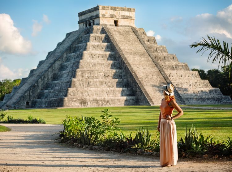 Die imposante Maya Stätte Chitzen Itza auf der adamare Singlereise nach Mexiko