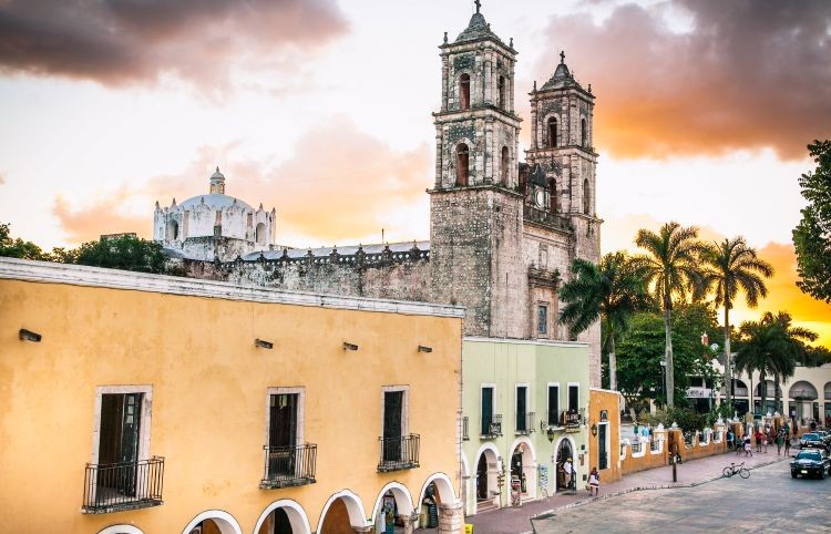 Die wunderschöne Kolonialstadt Valladolid in Mexiko