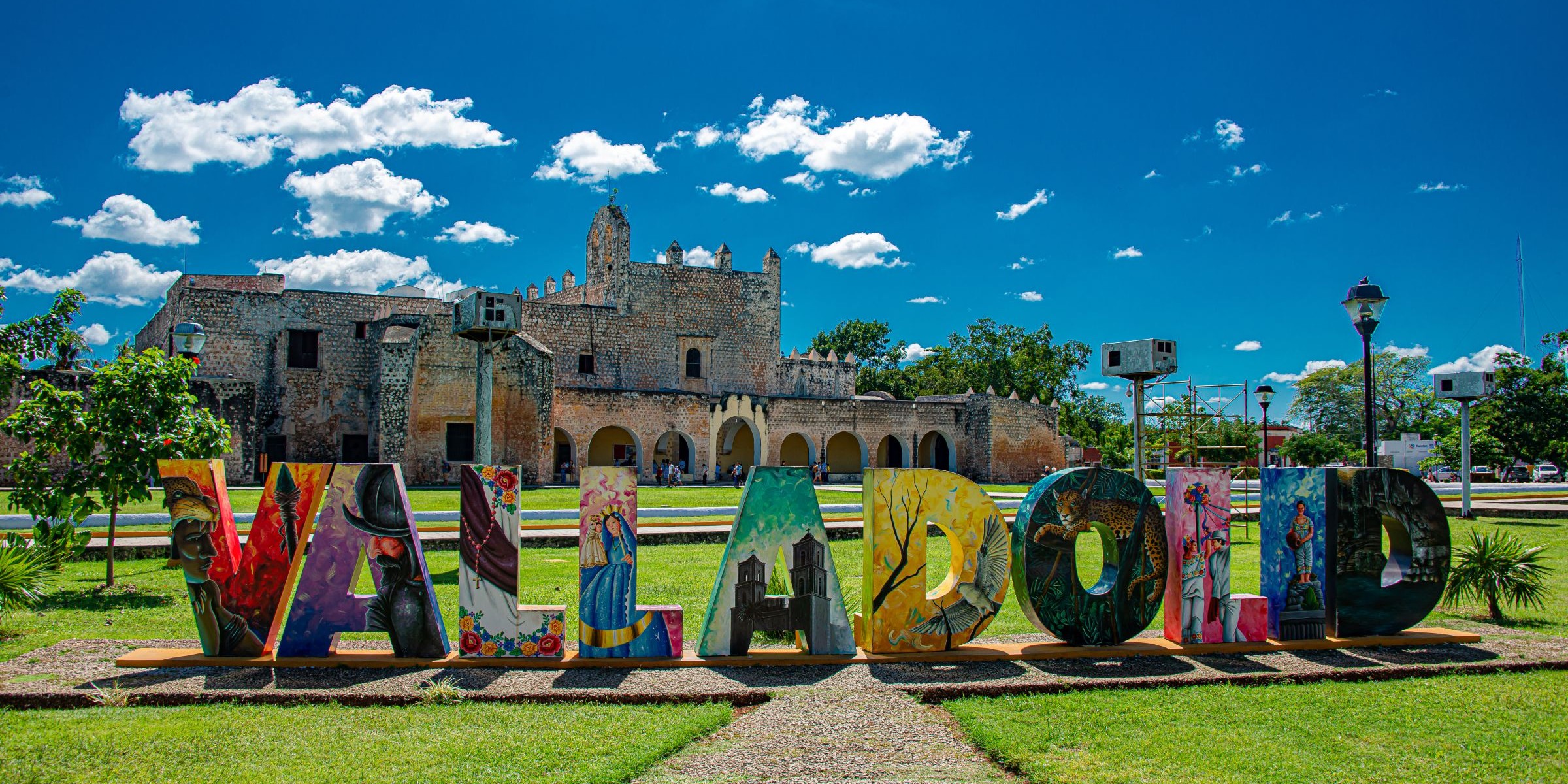 Das Kloster in der mexikanischen Kolonialstadt Valladolid