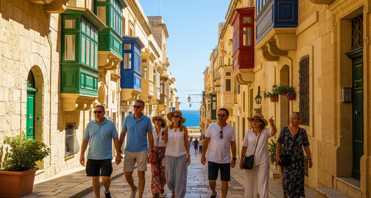 Gemeinsam mit anderen Singles die Highlights der adamare Reise nach Malta erleben